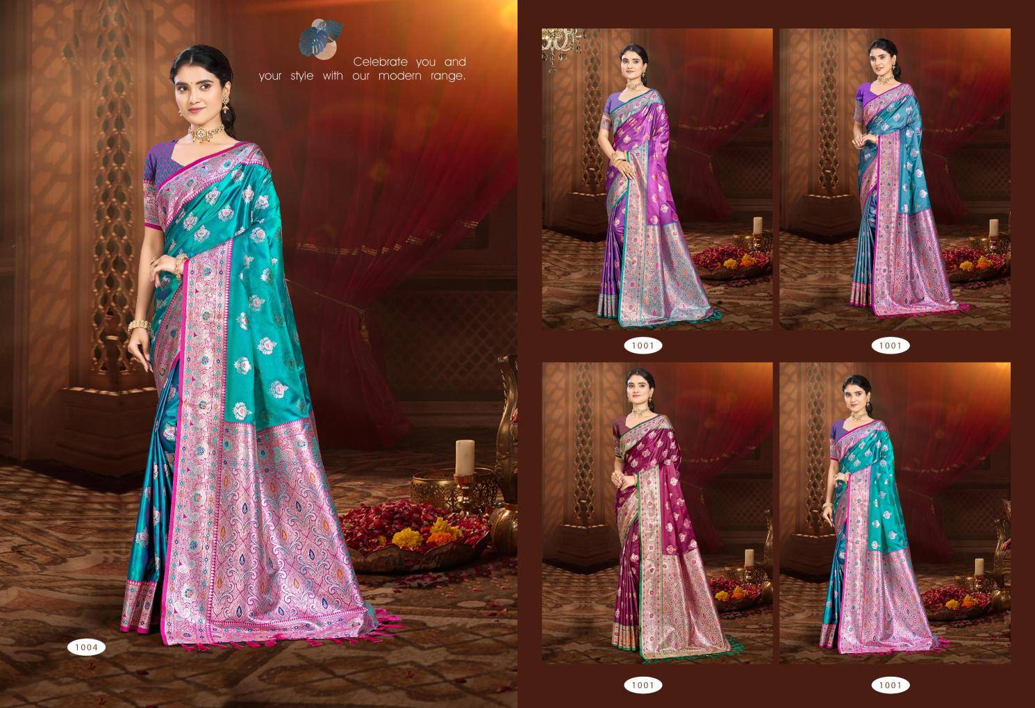 Bunawat - Plazma Silk 08 Wholesale saree shops in Surat